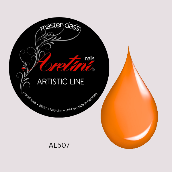 Artistic line orange