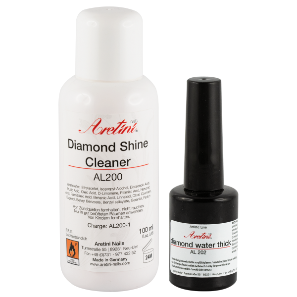 Artistic Line Diamond Water thick +  Diamond Shine Cleaner