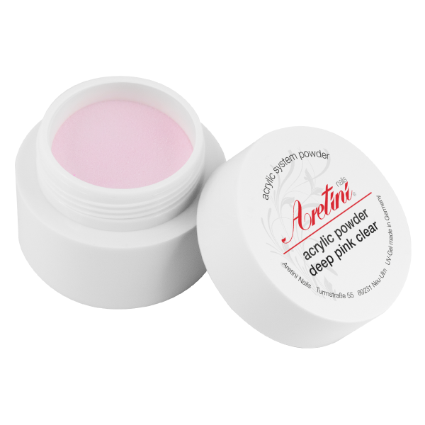 Acryl System Powder deep pink clear