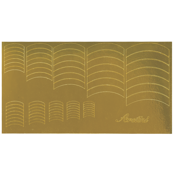 Chrome Smiline Folie gold flat