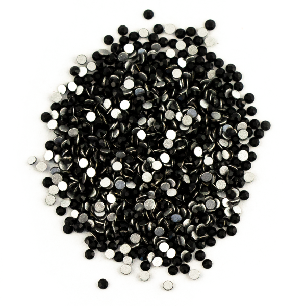 Rhinestone black 1mm