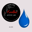 Artistic line blue